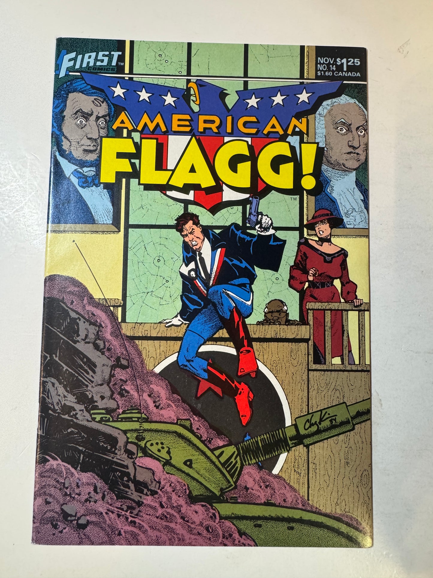 AMERICAN FLAGG #14 VF/NM