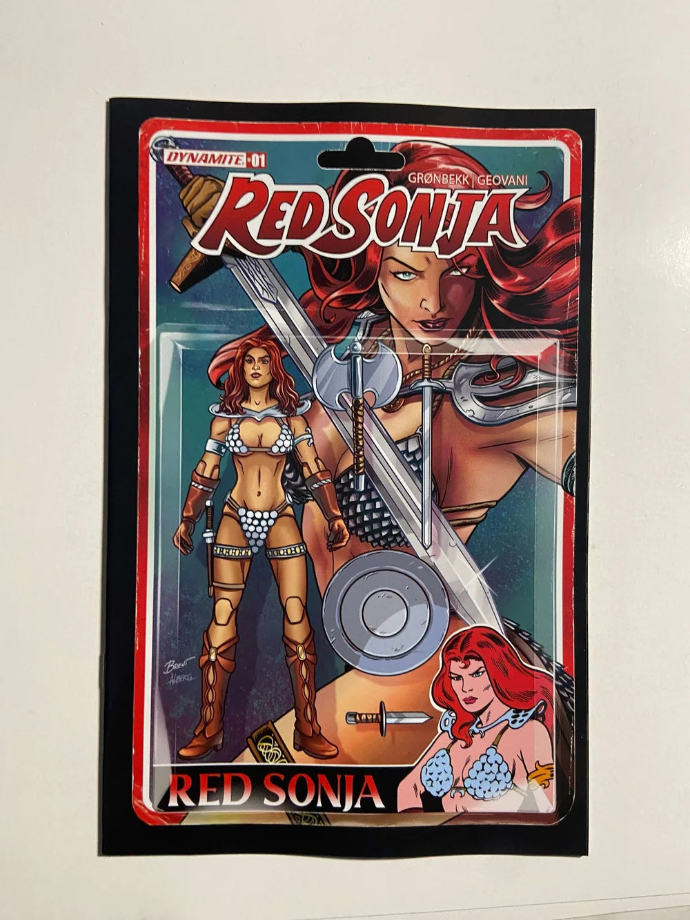 RED SONJA #1 Vol 7 NM 1:10 Action Figure Variant (Dynamite)