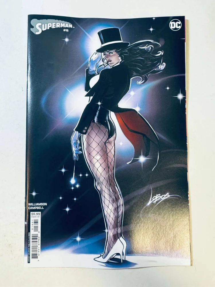 SUPERMAN #16 Vol 6 NM Villalobos Zatanna Variant