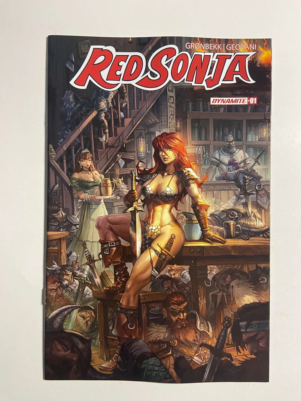 RED SONJA #1 Vol 7 NM Alan Quah C Variant (Dynamite)