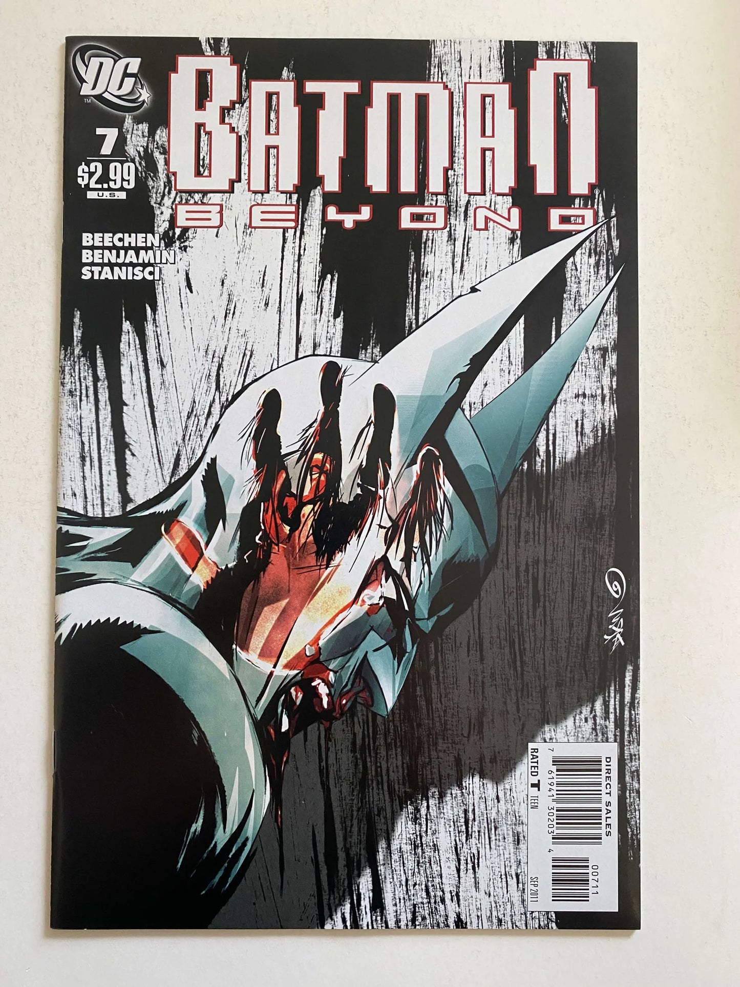 BATMAN BEYOND #7 Vol 4 Dustin Nguyen Cover