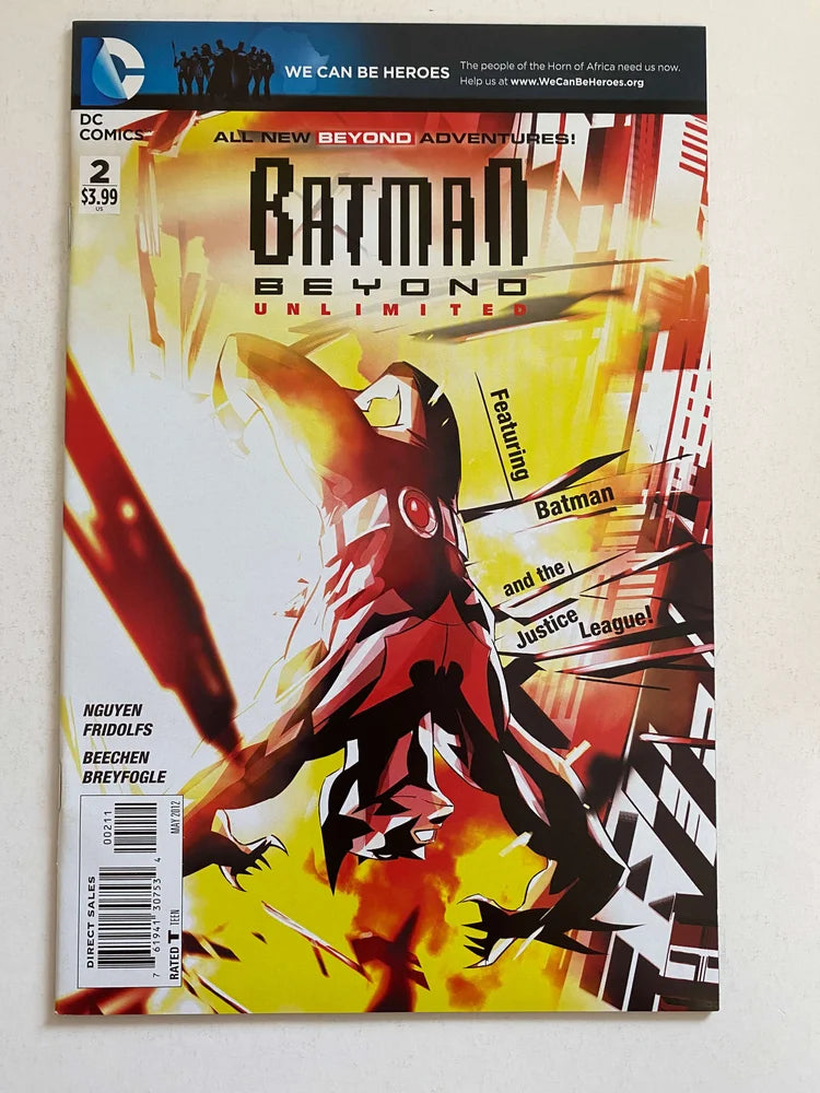 BATMAN BEYOND UNLIMITED #2 NM- Dustin Nguyen Cover