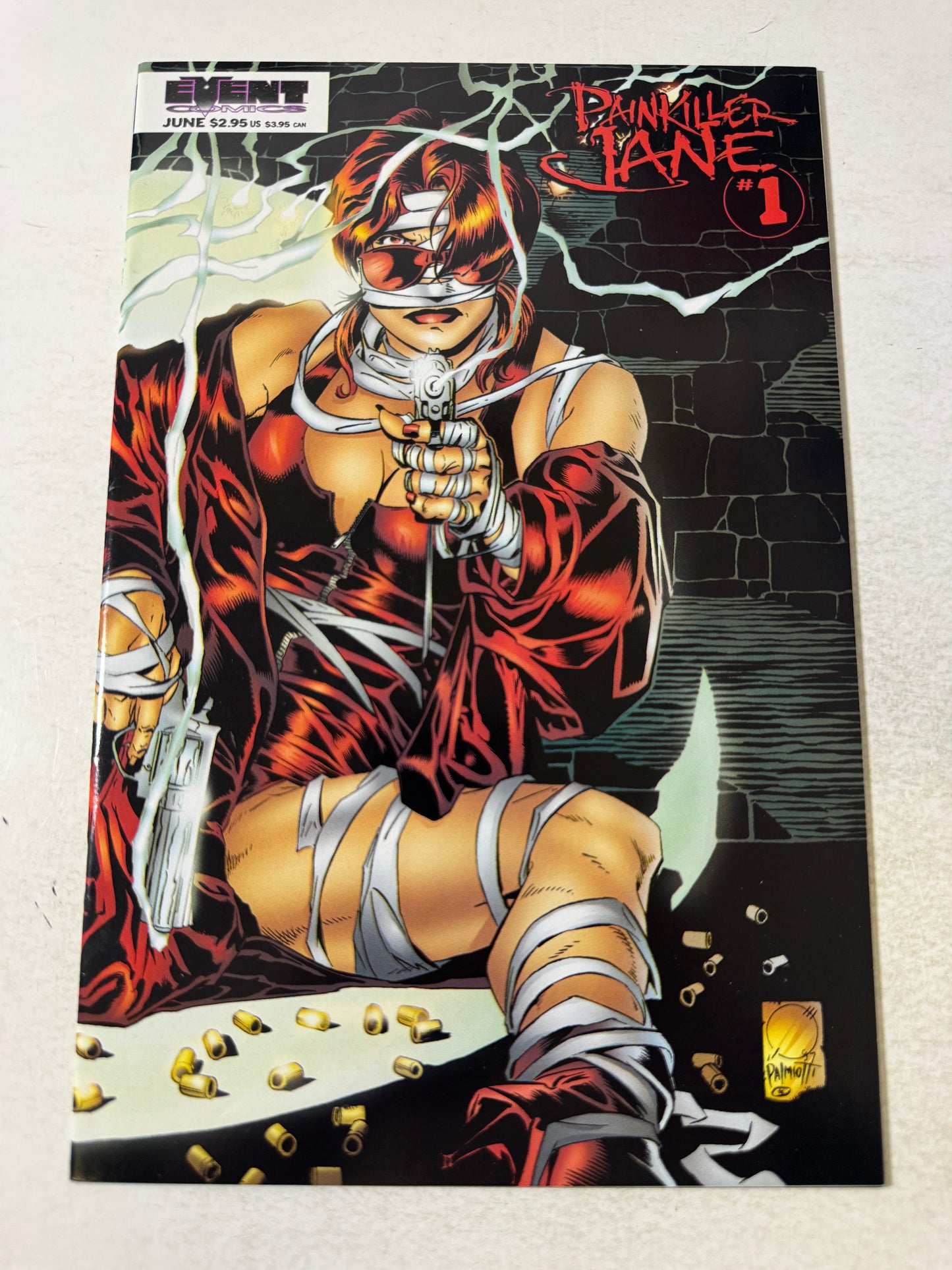PAINKILLER JANE #1 NM- Joe Quesada Wrap Variant