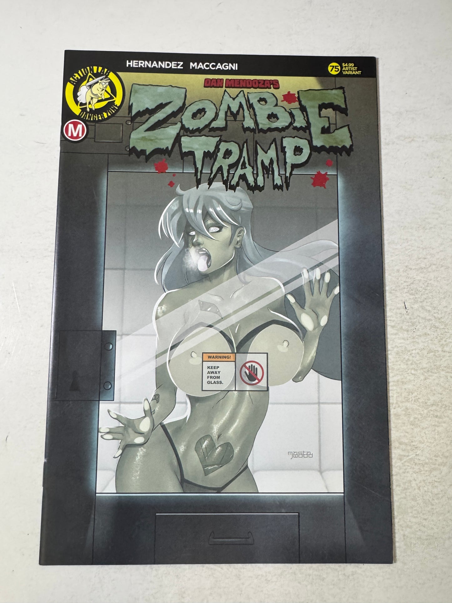 ZOMBIE TRAMP #75 NM Mastajwood Risque Variant