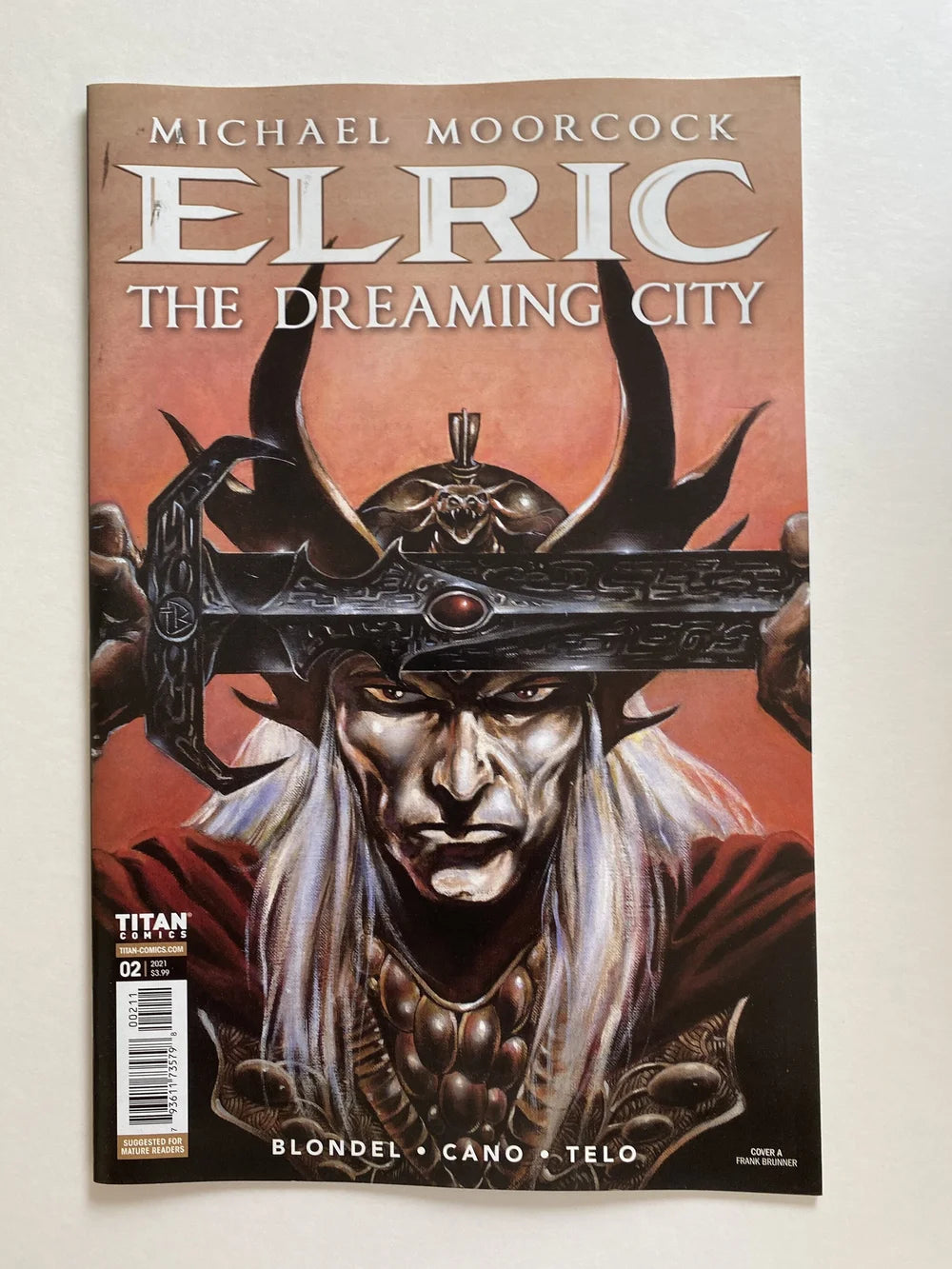 Michael Moorcock's ELRIC The Dreaming City #2 NM Frank Brunner Cover