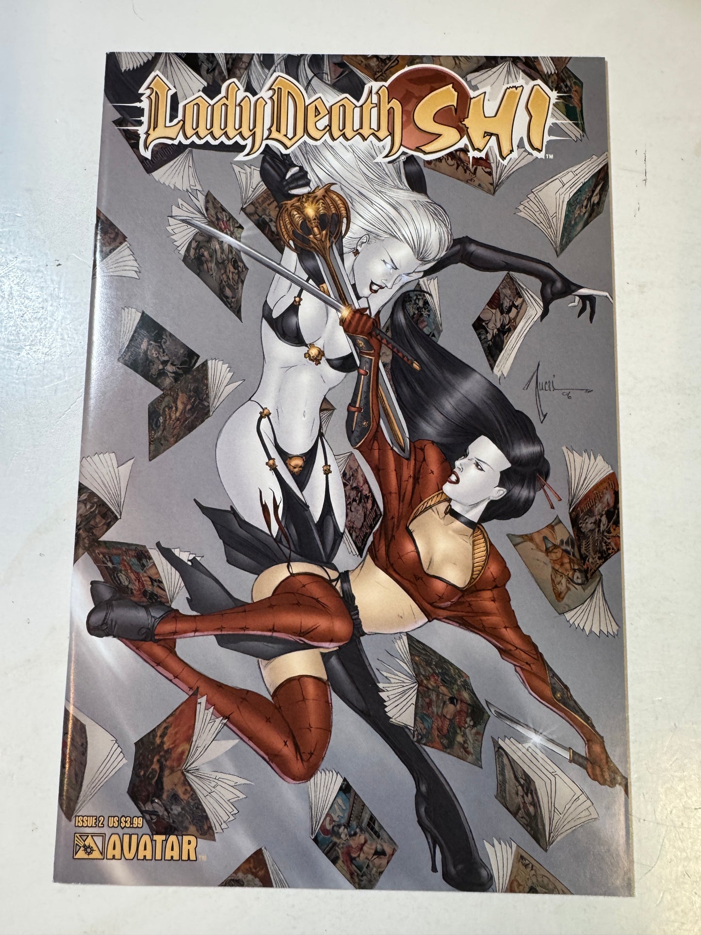 LADY DEATH SHI #2 NM Billy Tucci Cover