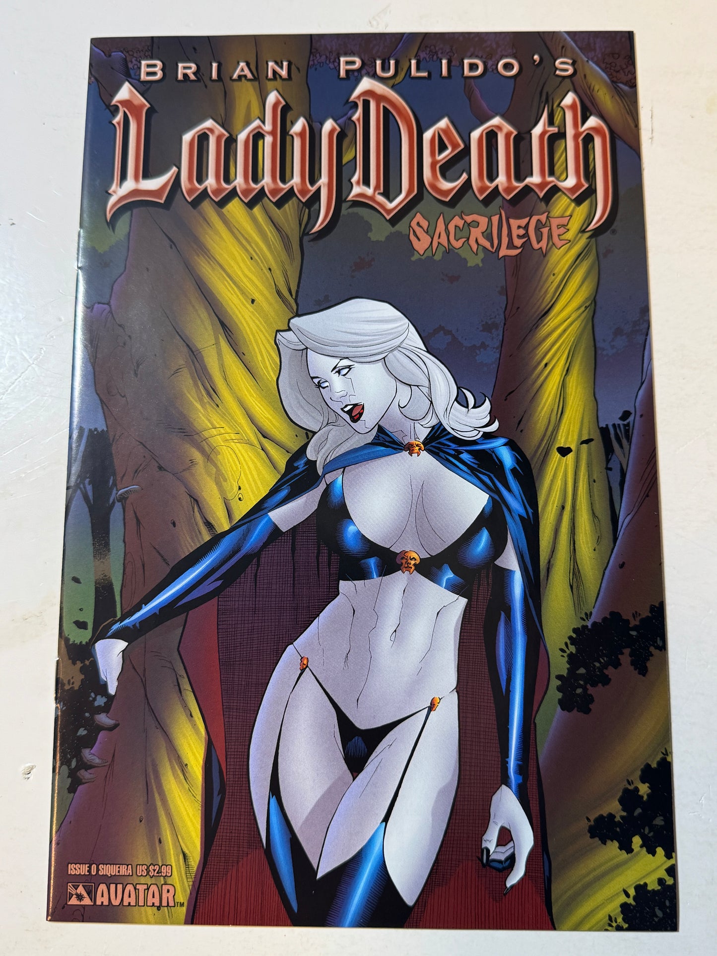 LADY DEATH Sacrilege #0 NM Siqueira Variant