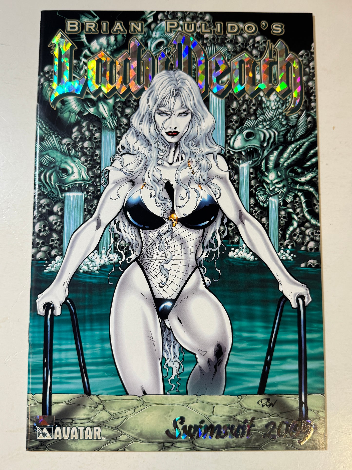 LADY DEATH SWIMSUIT 2005 Prism Foil Variant LTD 500