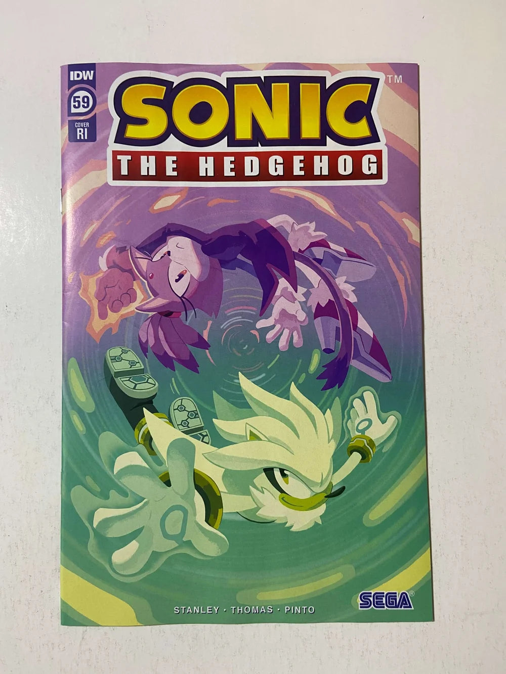 SONIC THE HEDGEHOG #59 NM 1:10 Variant