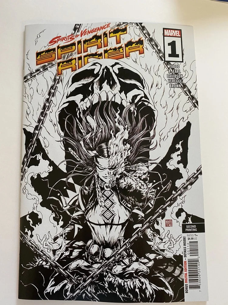 SPIRITS OF VENGEANCE Spirit Rider #1 NM 2nd Print Variant