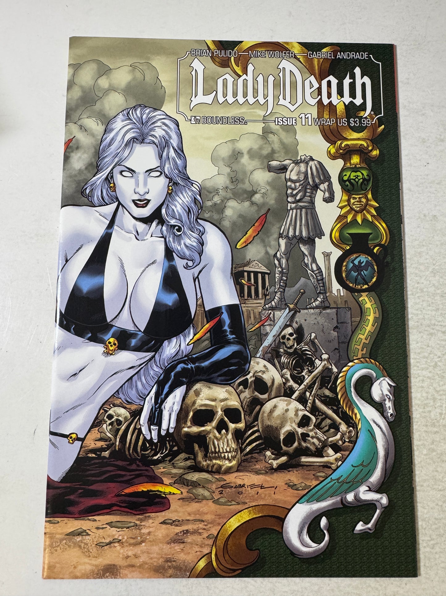 LADY DEATH #11 NM Wrap Variant