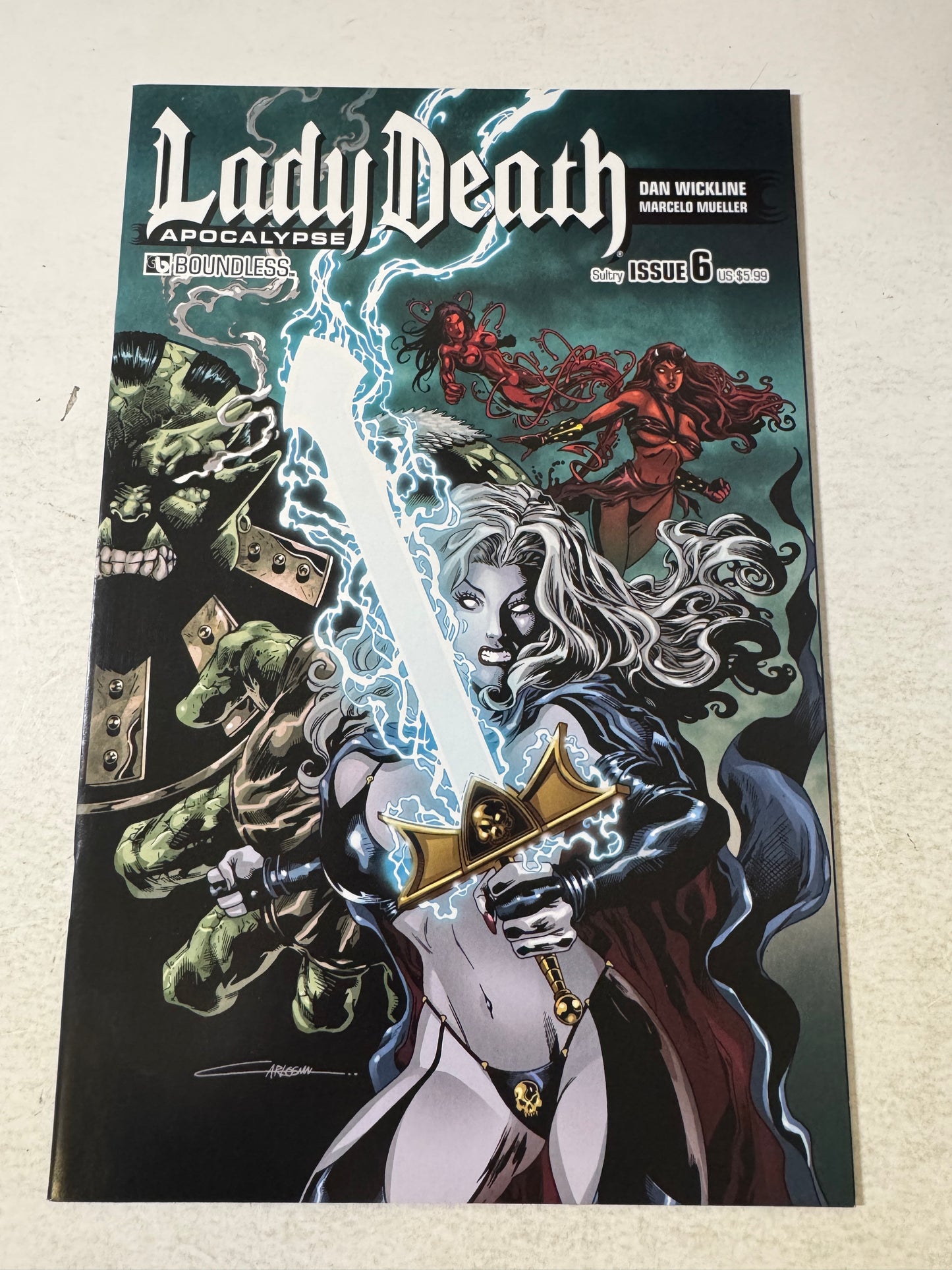 LADY DEATH Apocalypse #6 NM Sultry Variant