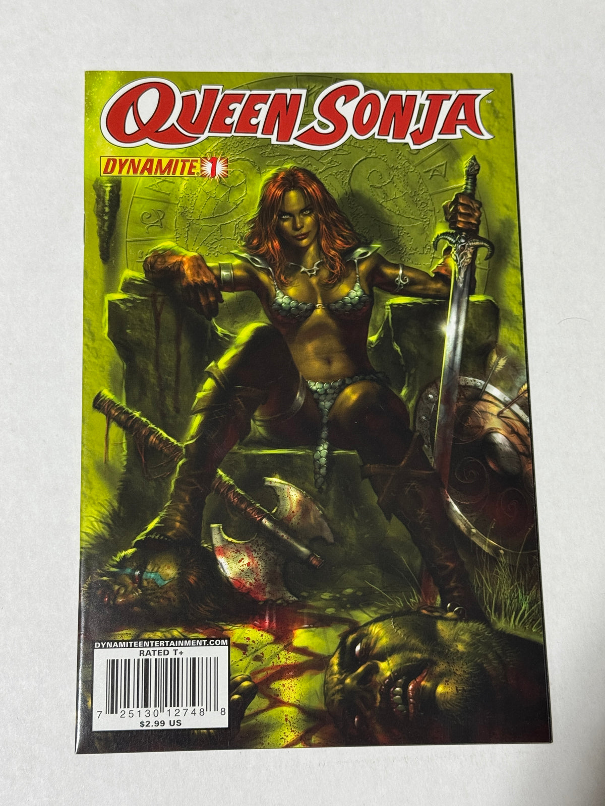 RED SONJA #1 NM Lucio Parrillo Cover