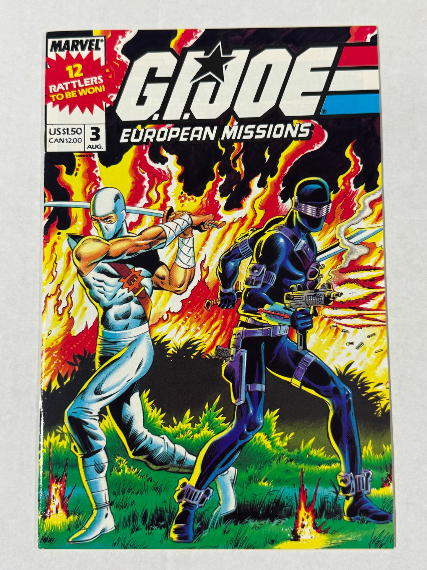 GI JOE EUROPEAN MISSIONS #3 W/ Poster