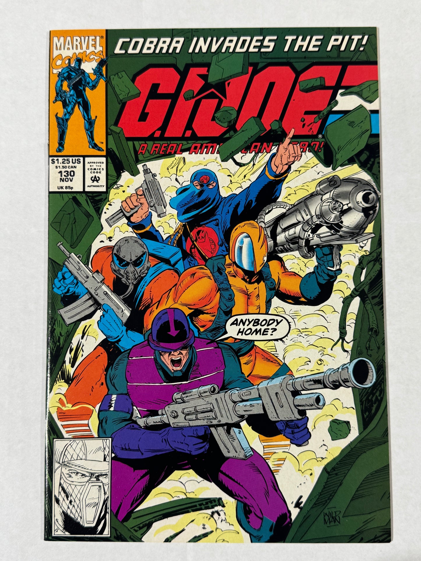 GI JOE A Real American Hero #130 NM