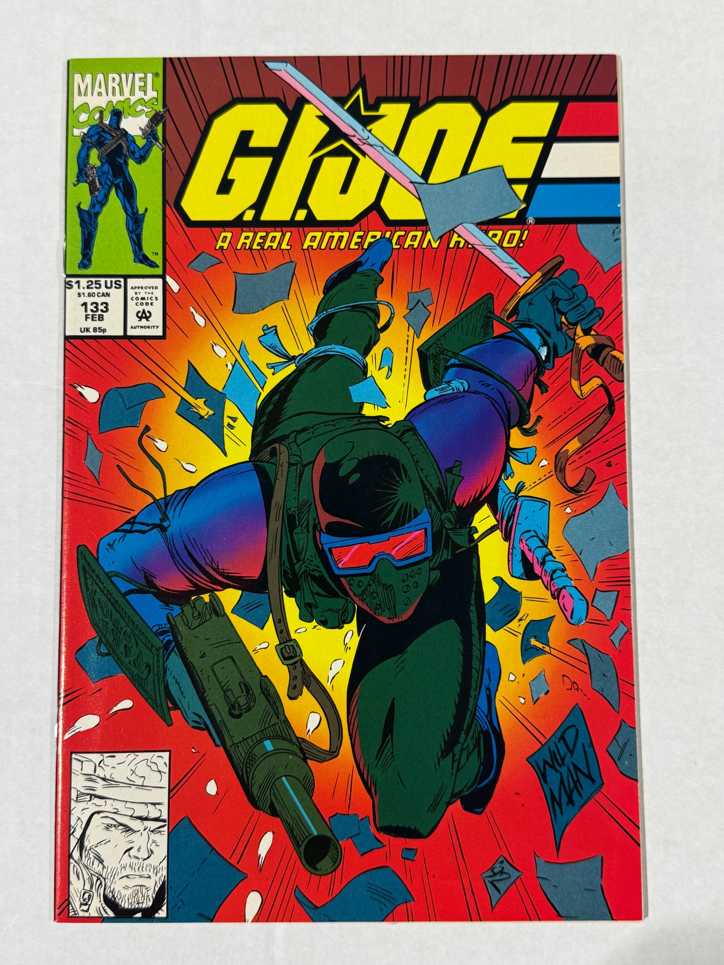 GI JOE A Real American Hero #133 NM-