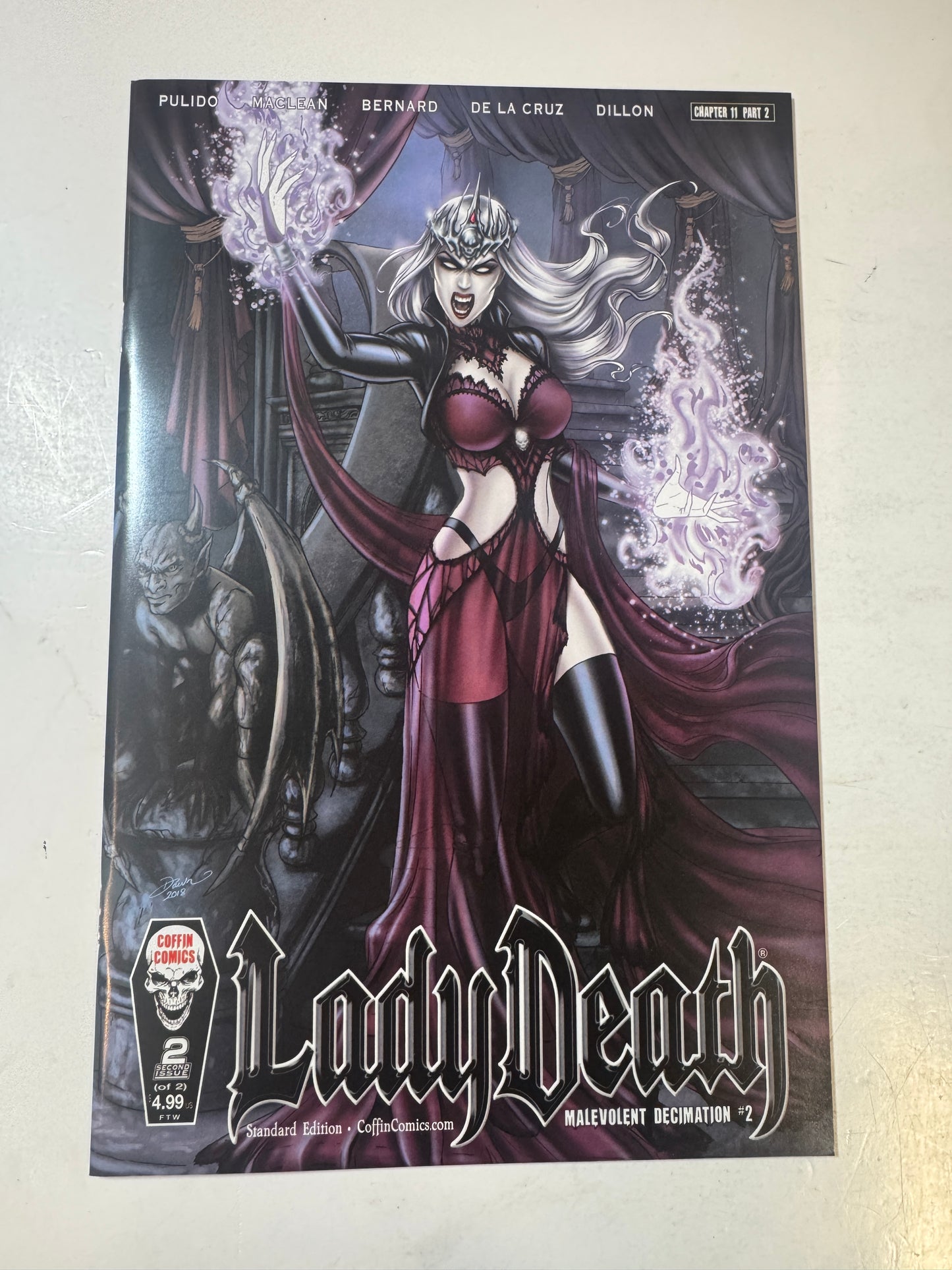 LADY DEATH Malevolent Decimation #2 NM