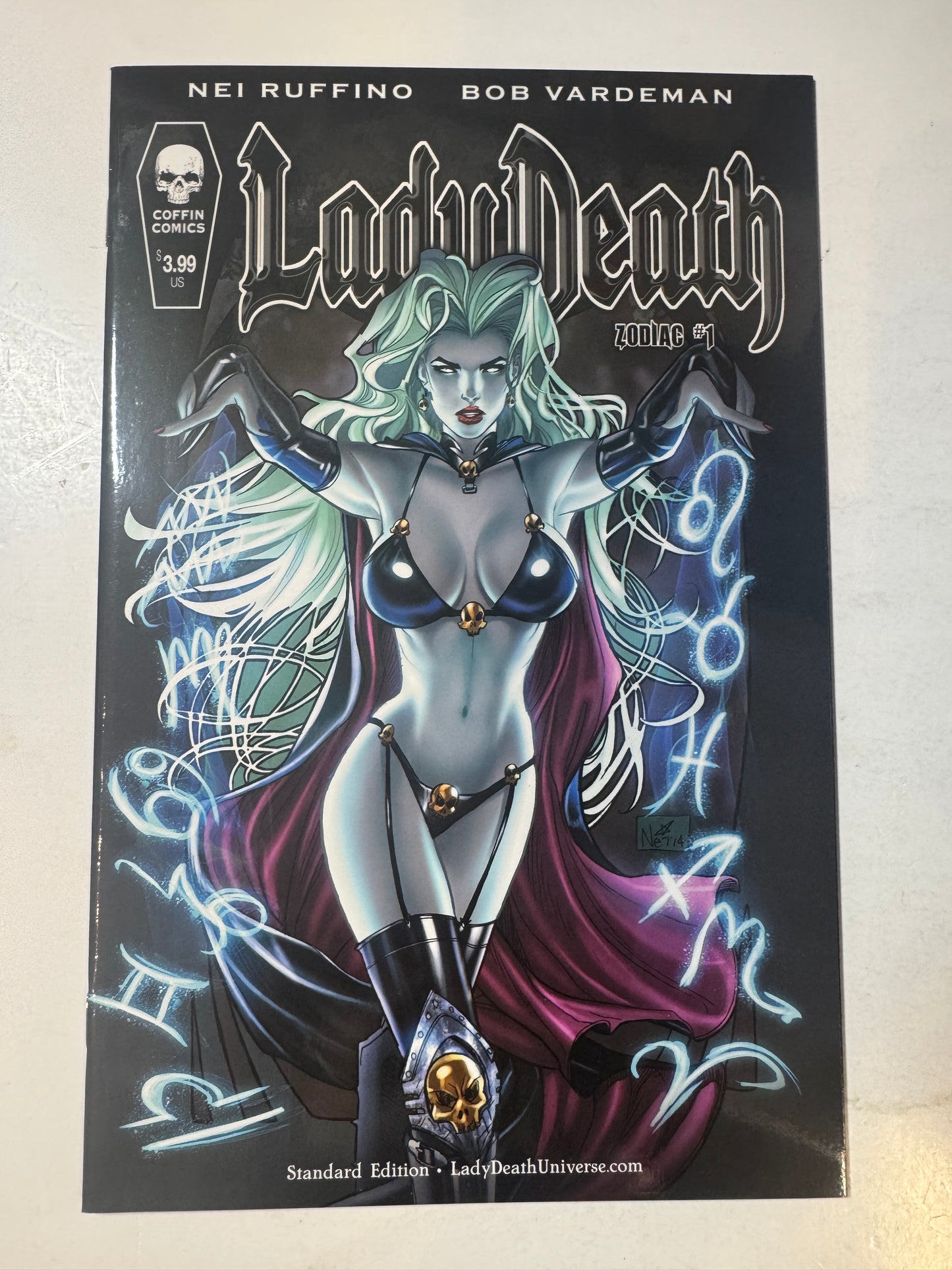 LADY DEATH Zodiac #1 NM