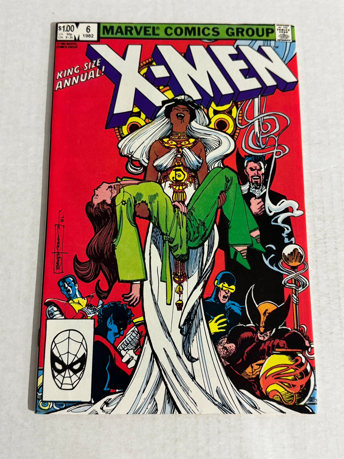 X-MEN ANNUAL #6 NM Bill Sienkiewicz Cover
