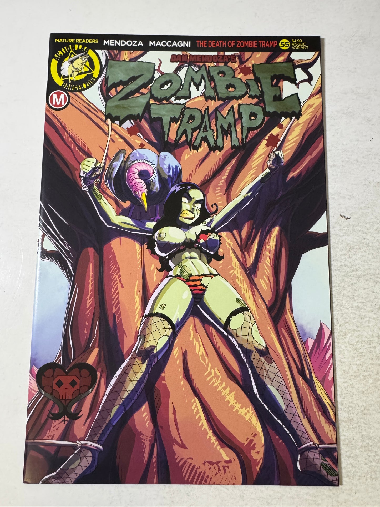 ZOMBIE TRAMP #55 NM Risque Variant