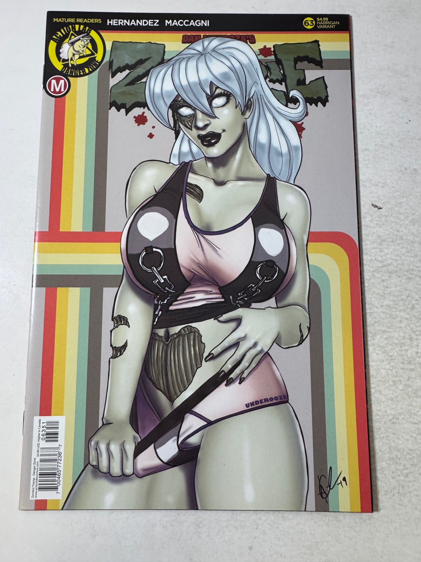 ZOMBIE TRAMP #63 NM Harrington Variant