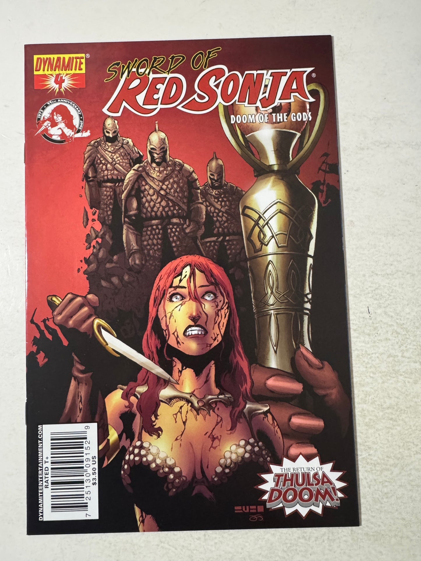 RED SONJA Doom of The Gods #4 NM-