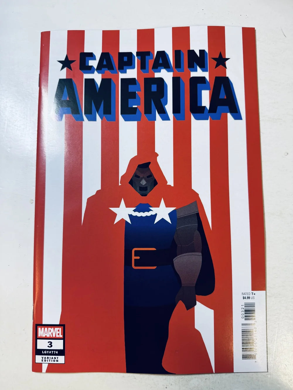 CAPTAIN AMERICA #3 Vol 12 NM Chip Zdarsky Variant