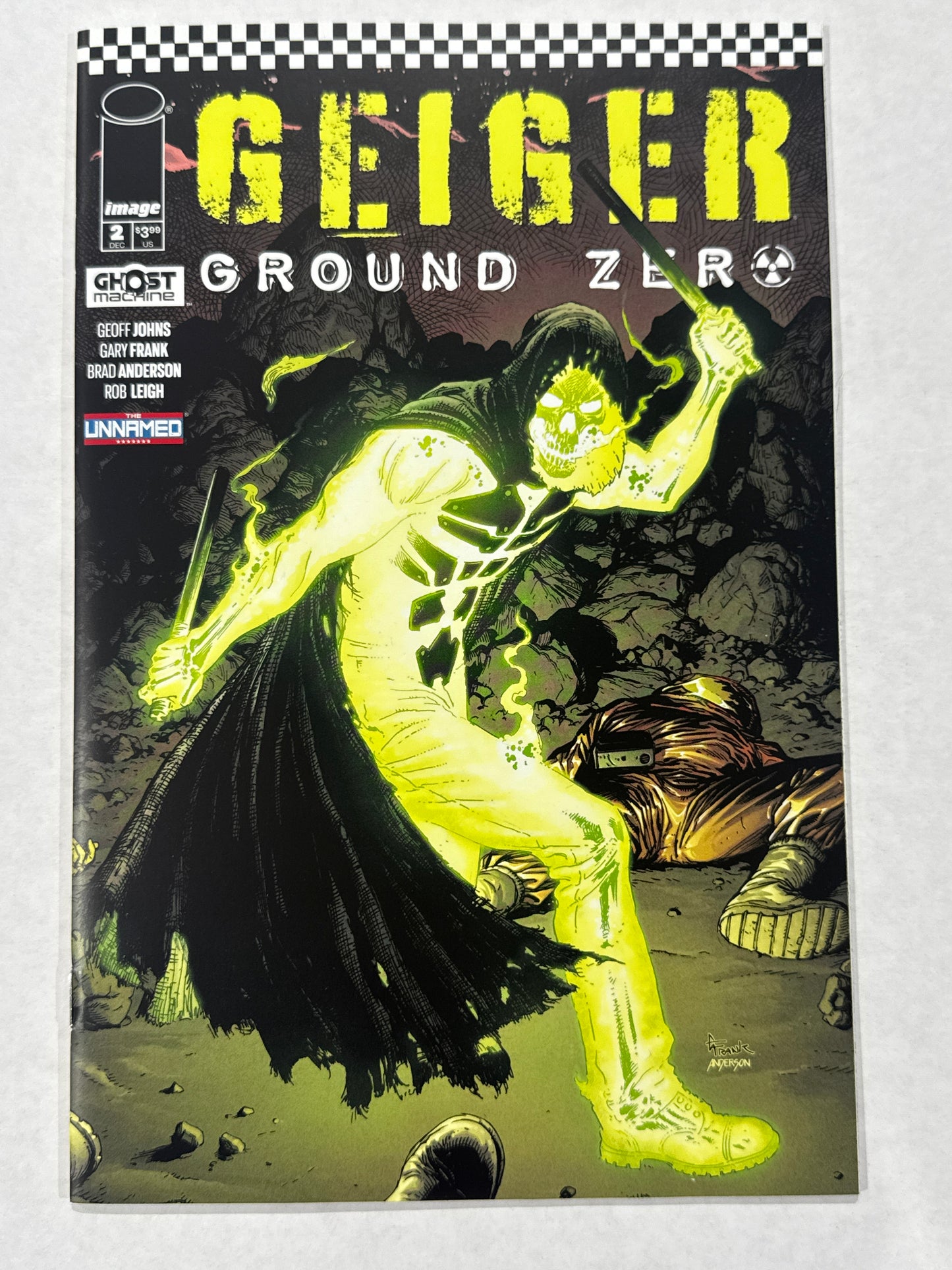 GEIGER Ground Zero #2 Gary Frank Cover