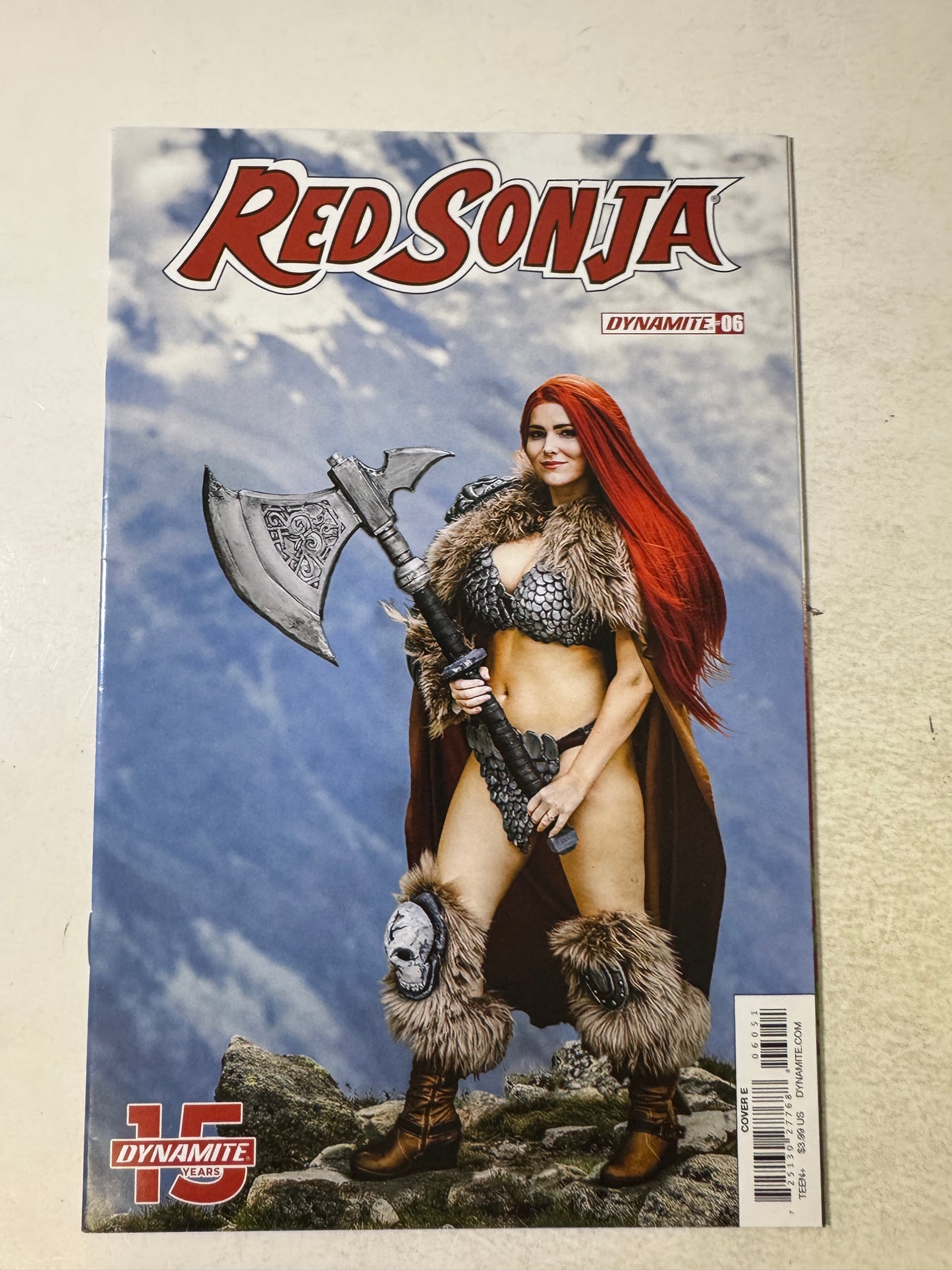 RED SONJA #6 Vol 5 NM- Cosplay Variant (Dynamite)