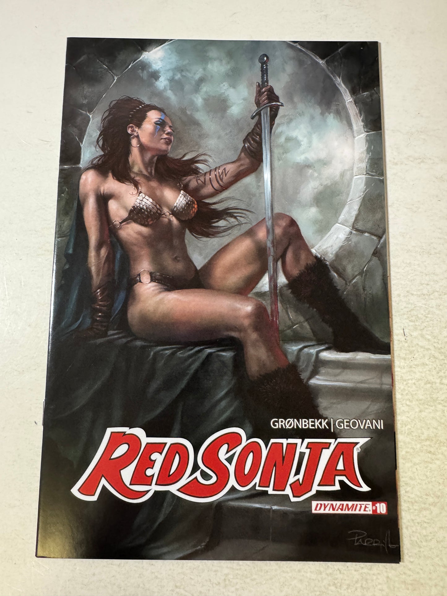 RED SONJA #10 Vol 7 NM Lucio Parrillo Cover (Dynamite)