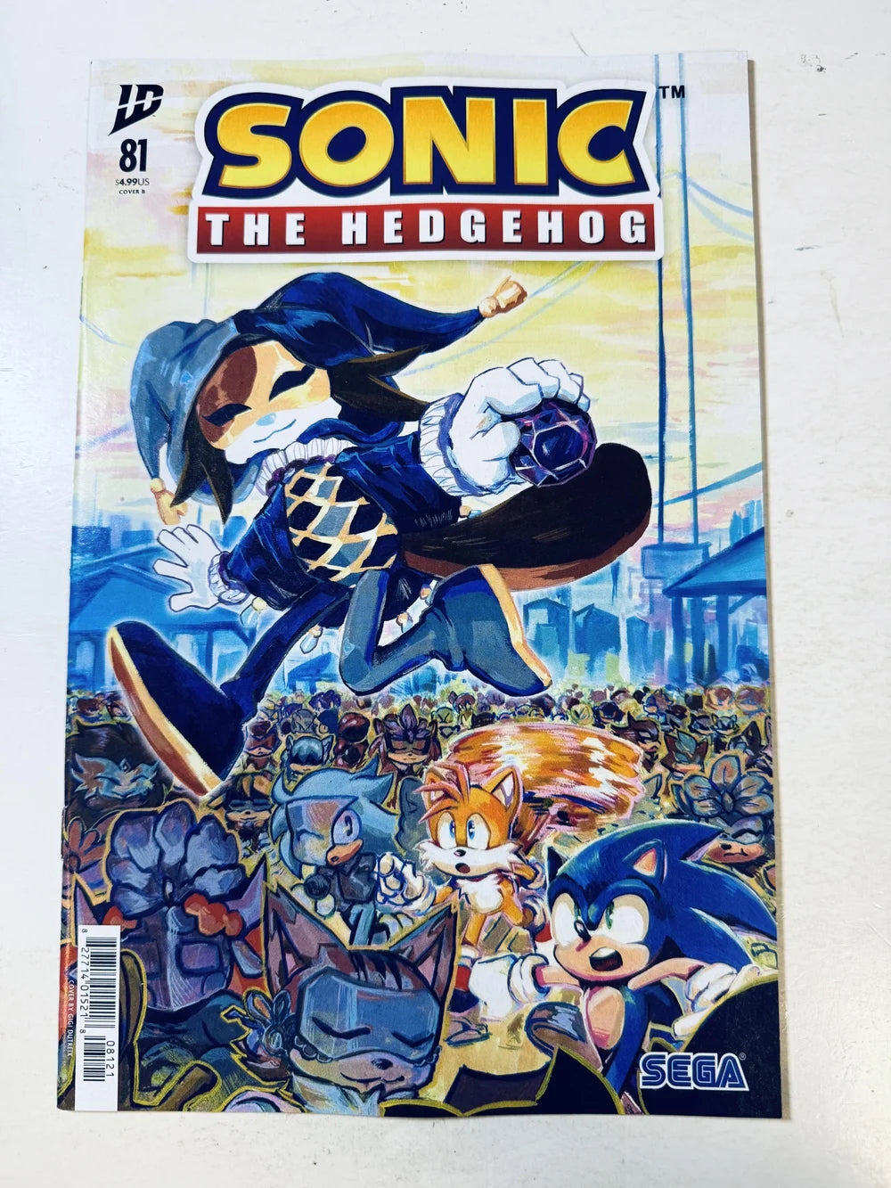 SONIC THE HEDGEHOG #81 NM B Variant