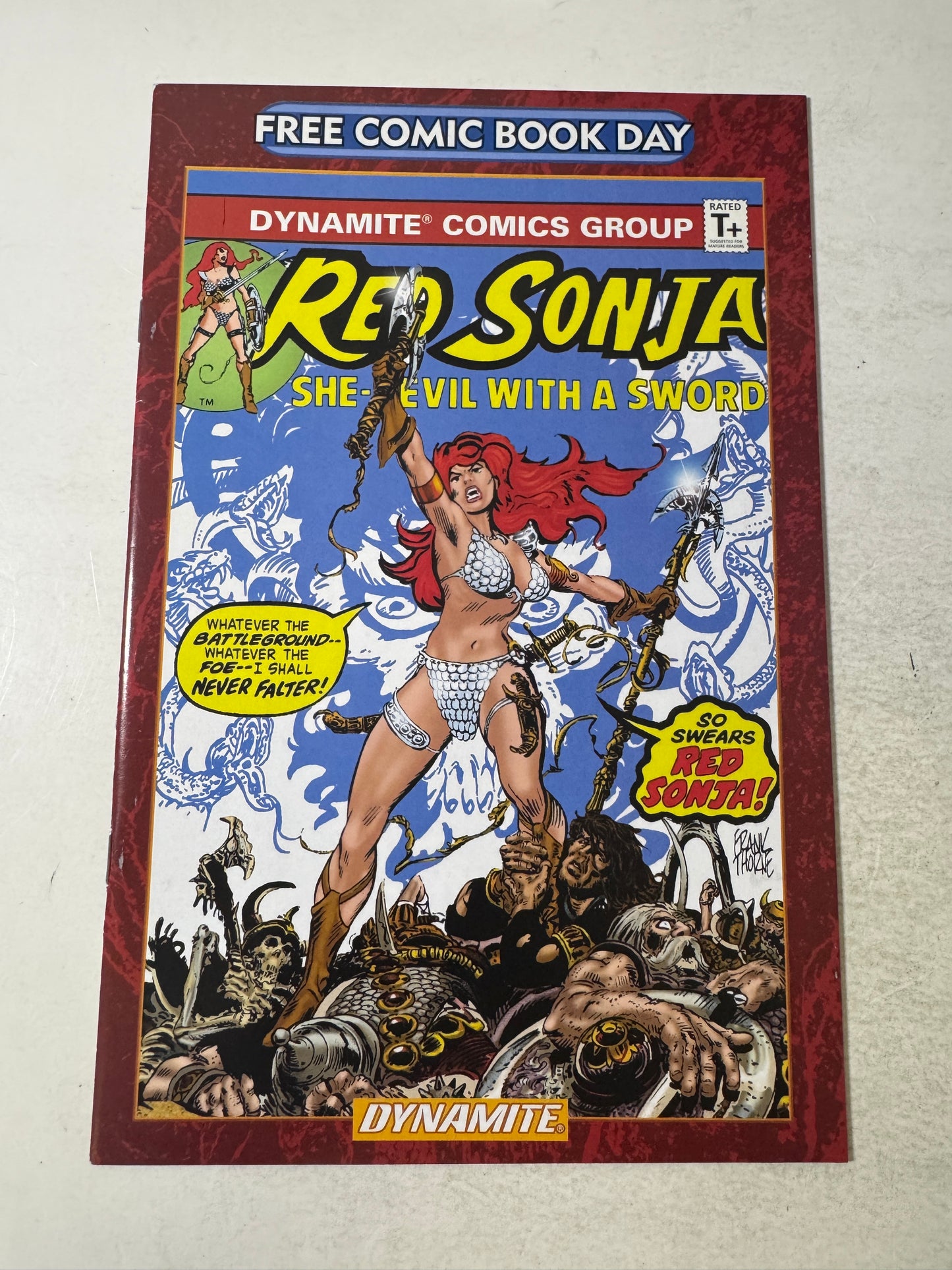 RED SONJA FCBD #1 NM-