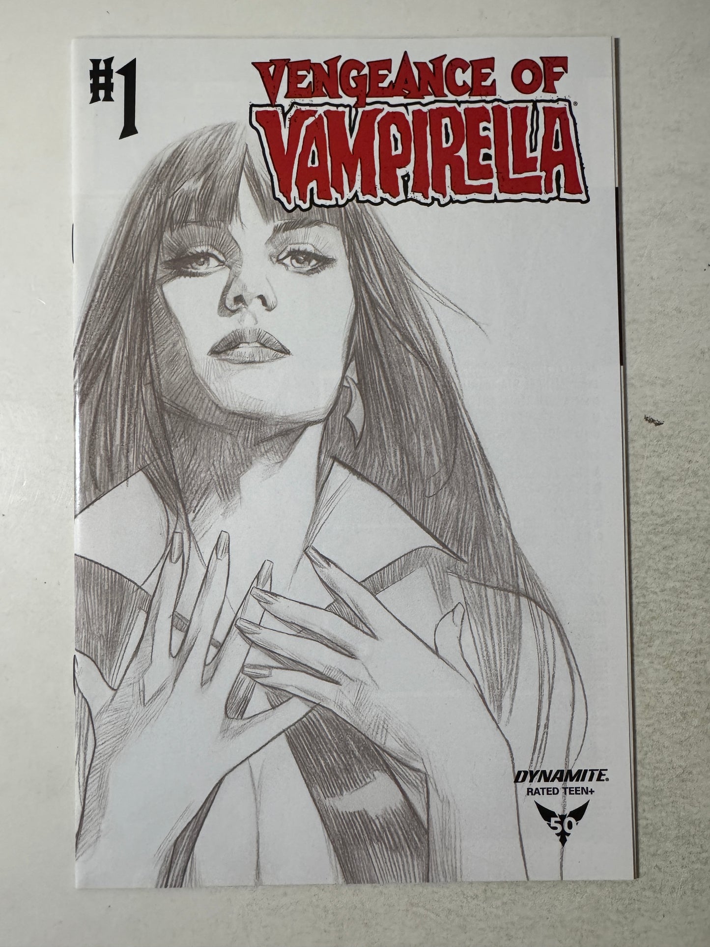 VENGEANCE OF VAMPIRELLA #1 NM 1:20 NM Ben Oliver Sketch Variant