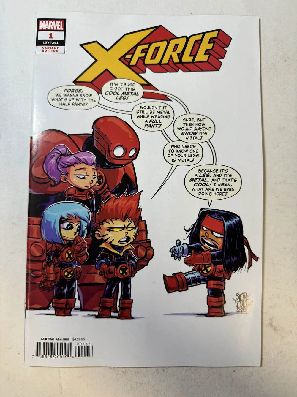 X-FORCE #1 Vol 6 NM Skottie Young Variant