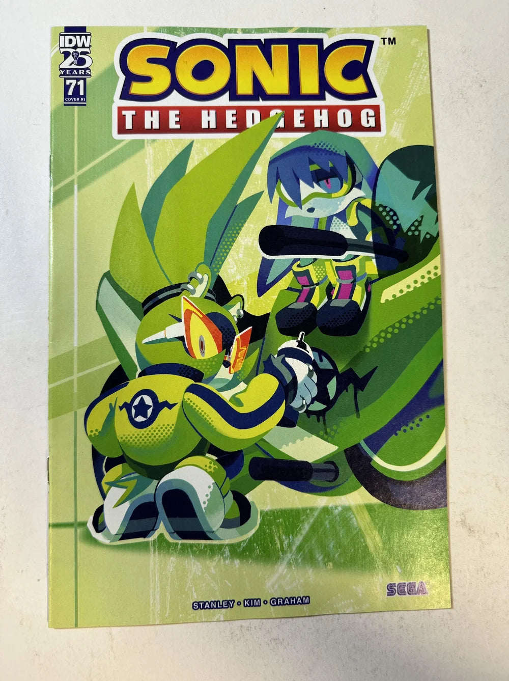 SONIC THE HEDGEHOG #71 NM 1:10 Variant