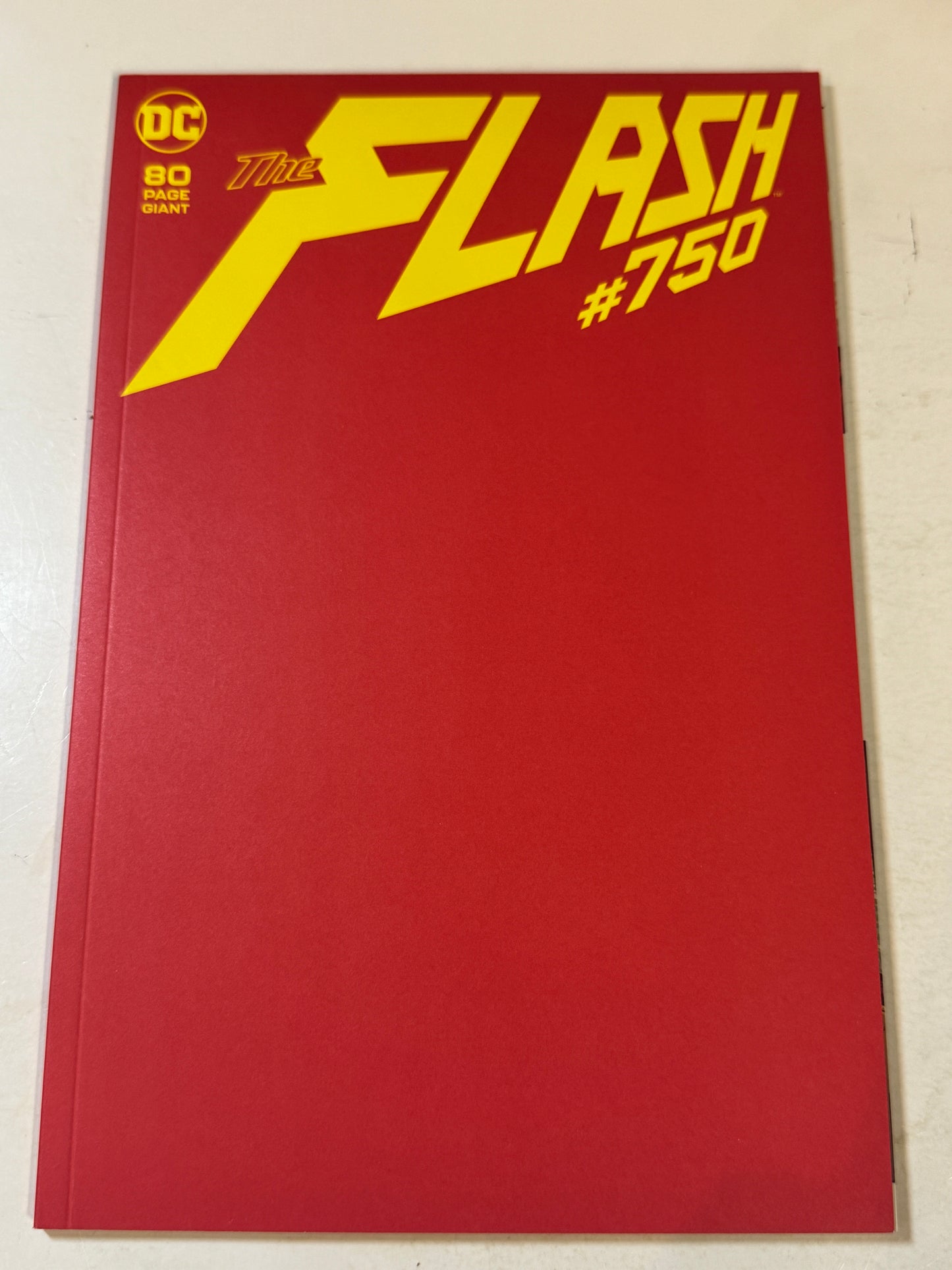 THE FLASH #750 NM Blank Variant