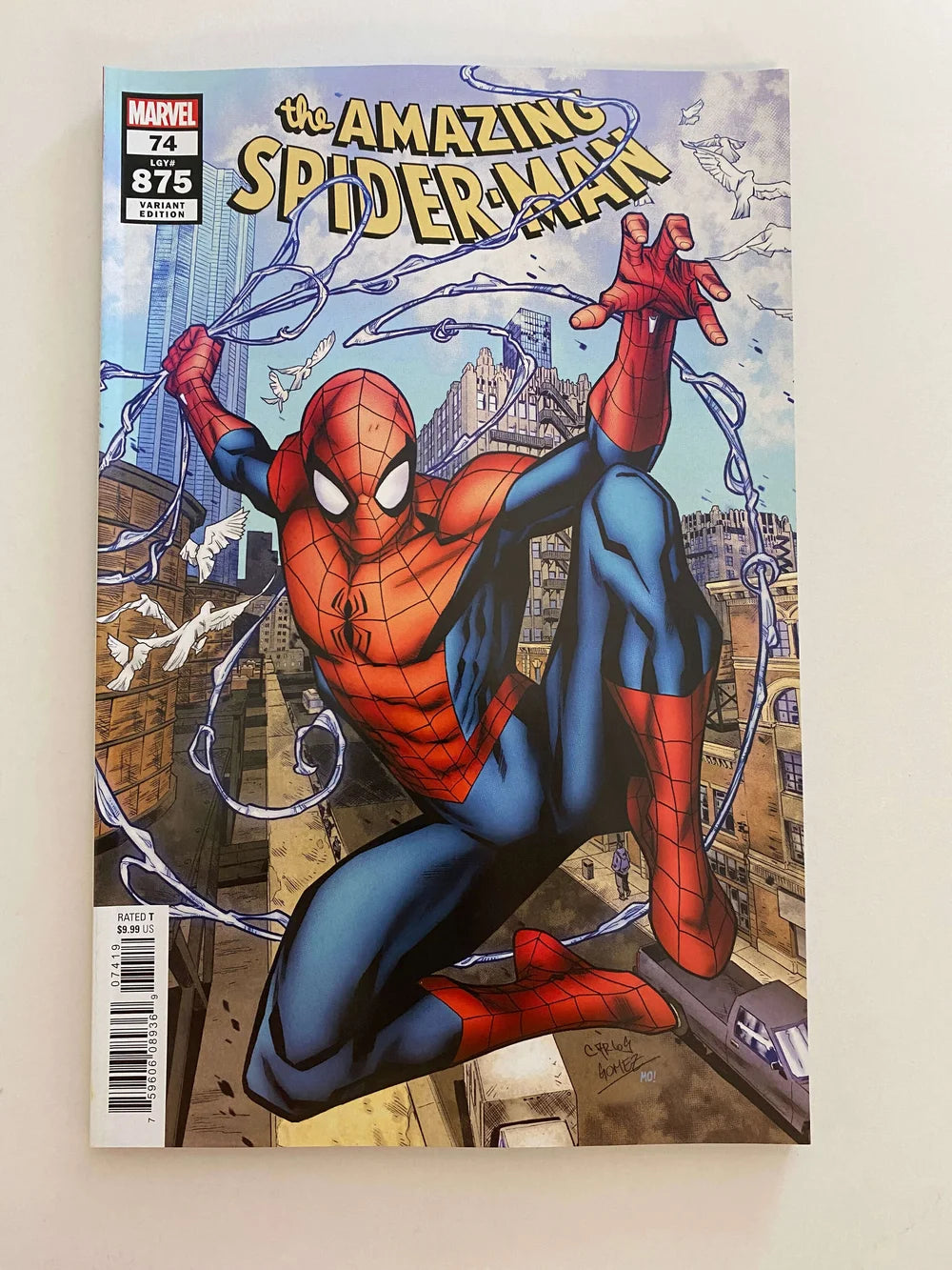 AMAZING SPIDER-MAN #74 Vol 5 NM Carlos Gomez Variant
