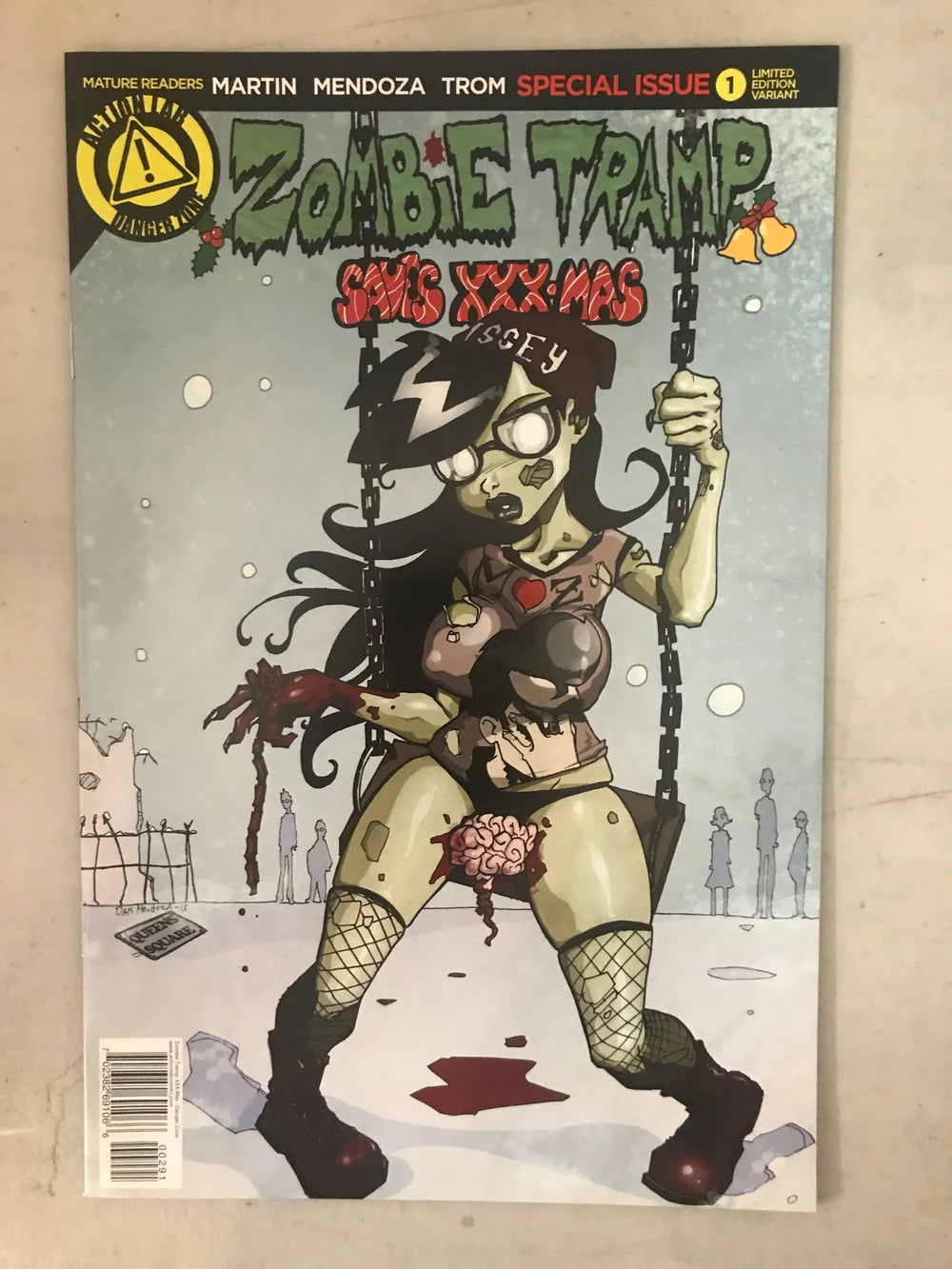 ZOMBIE TRAMP XXX-Mas Special #1 VF/NM Dan Mendoza Variant