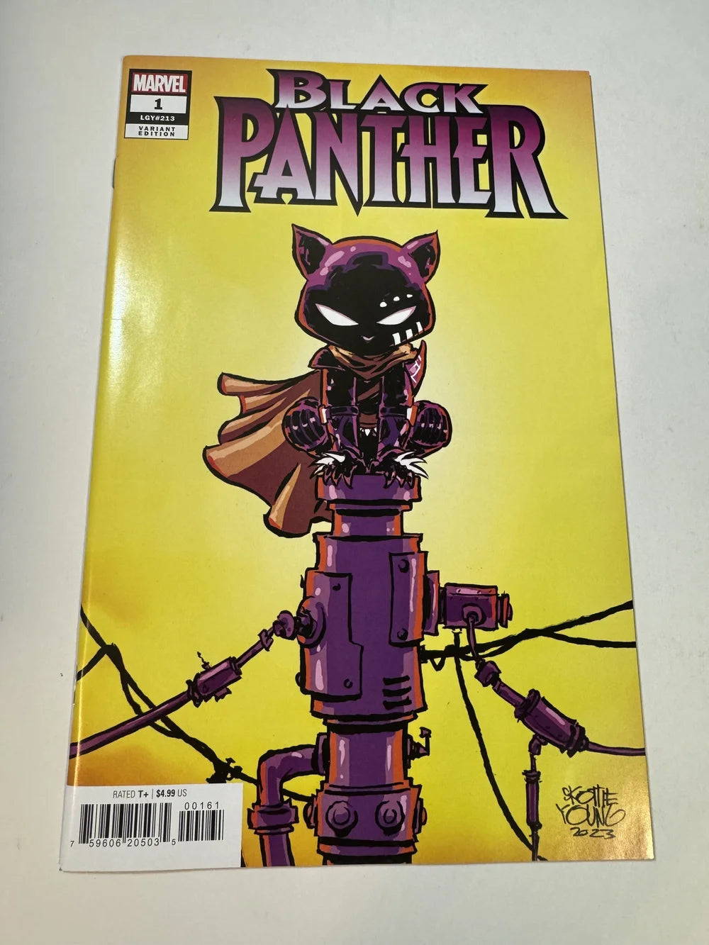 BLACK PANTHER #1 Vol 8 Skottie Young Variant