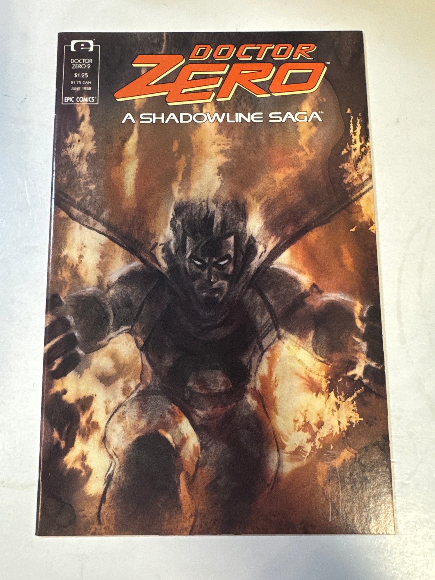 DOCTOR ZERO #2 NM Cowan & Sienkiewicz Cover