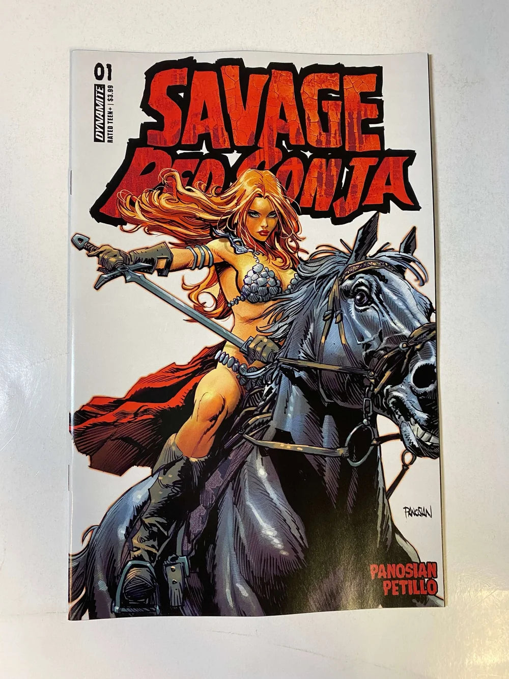 SAVAGE RED SONJA #1 NM Dan Panosian Cover