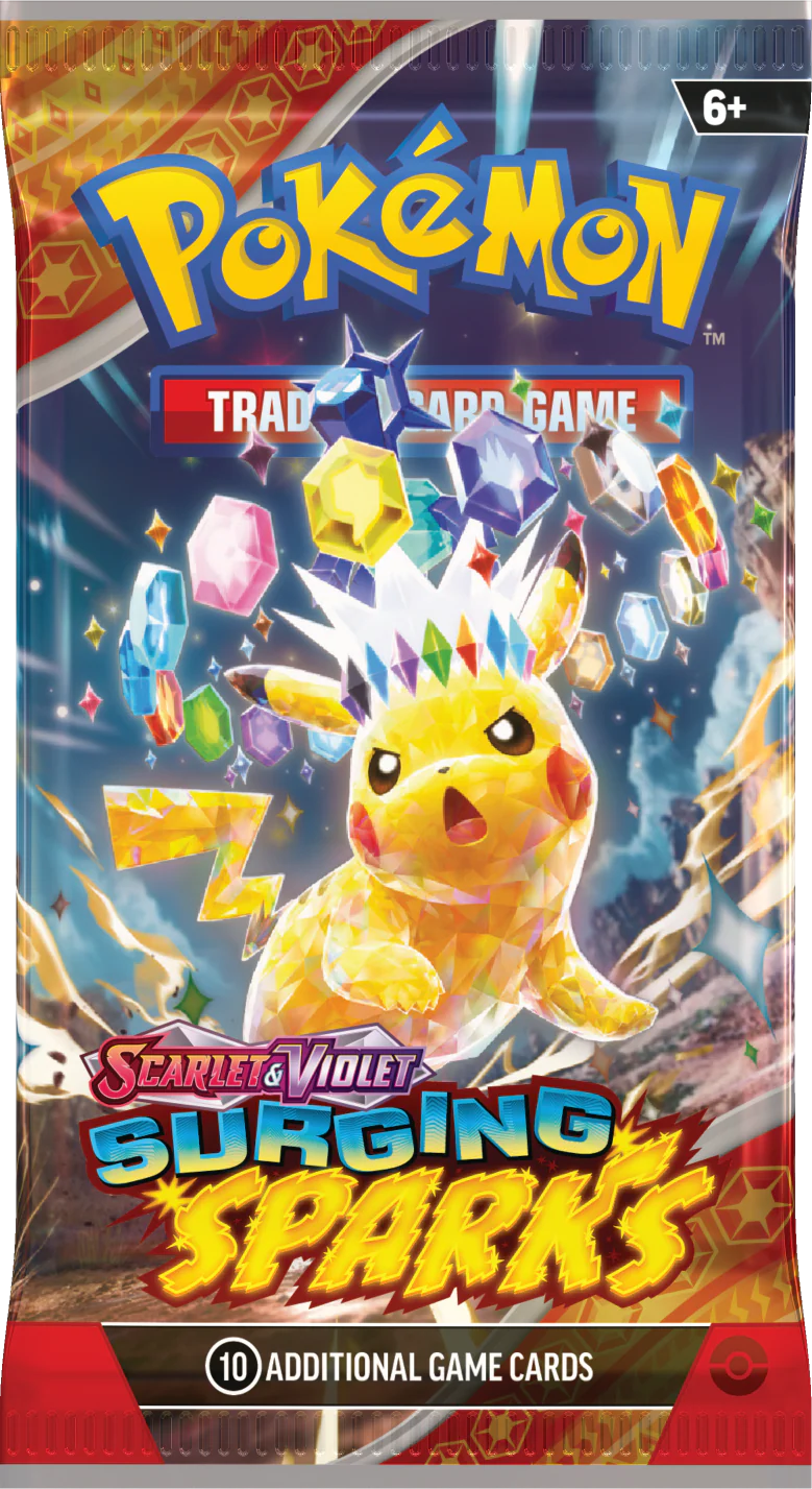 POKEMON SCARLET & VILOET Surging Sparks Booster Pack