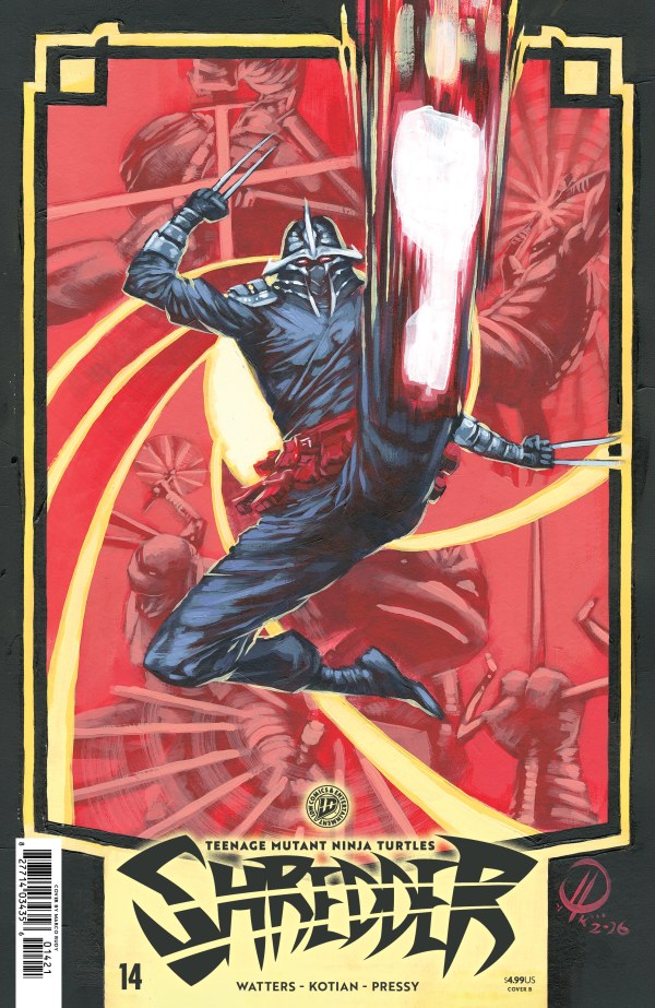 PRE-SALE: Teenage Mutant Ninja Turtles: Shredder #14 Variant B (Rudy)