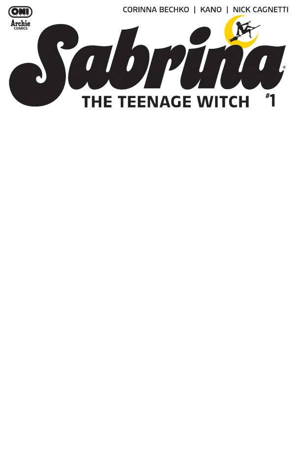PRE-SALE: SABRINA THE TEENAGE WITCH #1 CVR E BLANK SKETCH VAR