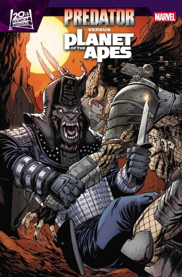 PRE-SALE: PREDATOR VS. THE PLANET OF THE APES #1 TIM SEELEY VARIANT