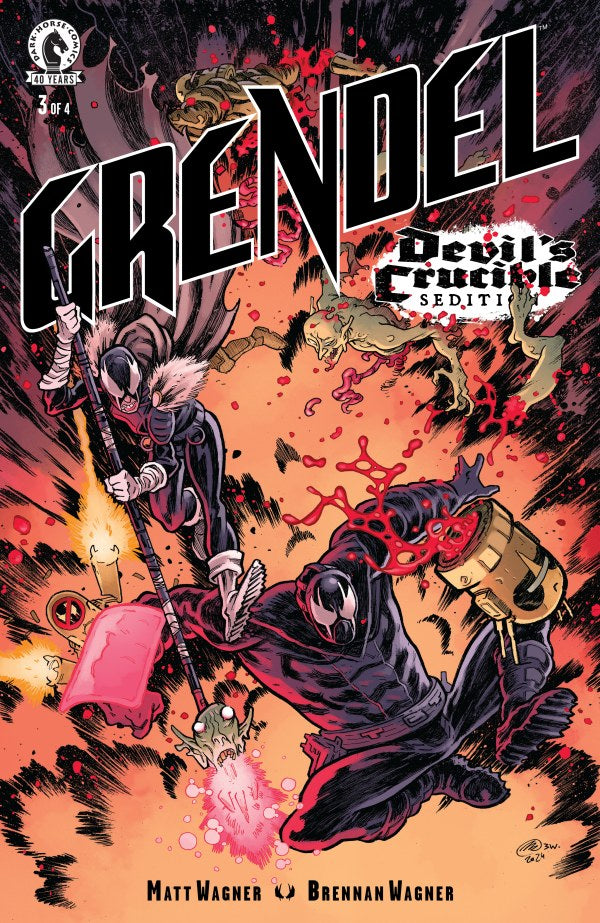 PRE-SALE: Grendel: Devil's Crucible--Sedition #3 (CVR B) (Mark Laszlo)