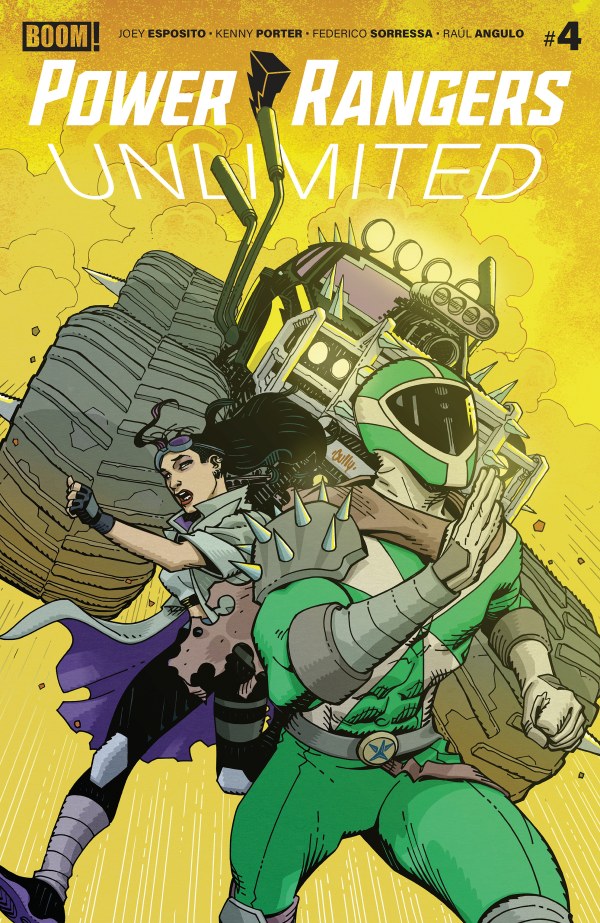 PRE-SALE: Power Rangers Unlimited #4 B Variant (Dressed, Hamner)