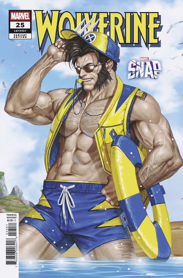 PRE-SALE: WOLVERINE #25 INHYUK LEE MARVEL SNAP SWIMSUIT VARIANT
