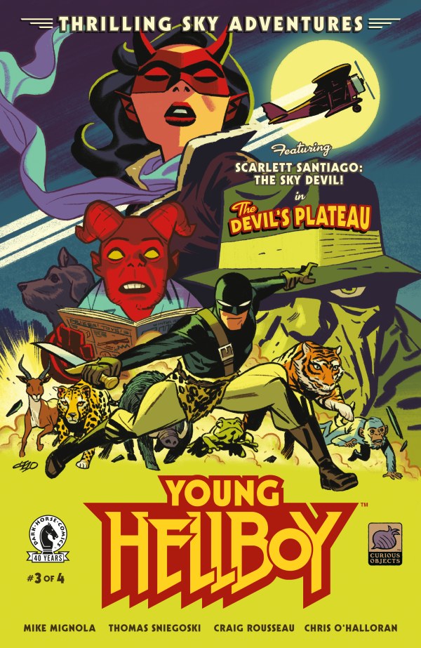 PRE-SALE: Young Hellboy: Thrilling Sky Adventures #3 (CVR B) (Michael Cho)