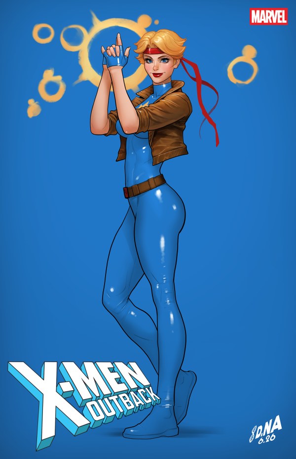 PRE-SALE: X-MEN: OUTBACK #2 DAVID NAKAYAMA COLOR BLOCK BLUE VARIANT